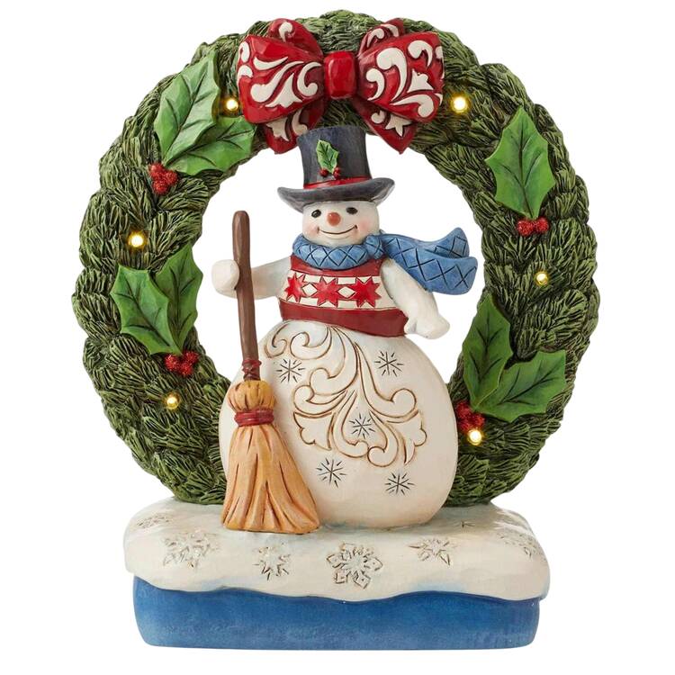 Snowmen May Your Holidays Be Wreathed In Joy - Boxed