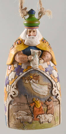 Nativity Ornaments Wiseman - Shepherd's Scene - No Box