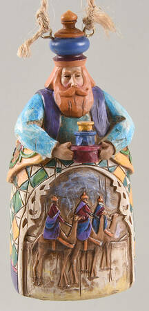 Nativity Ornaments Wiseman - Wiseman Scene - No Box