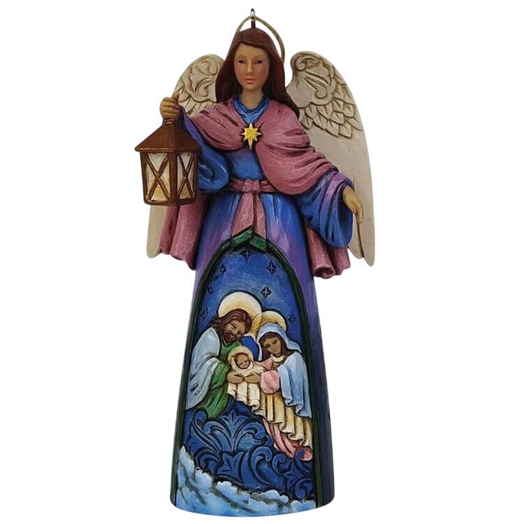 Nativity Ornaments Nativity Angel With Lantern - Boxed