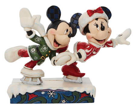 Mickey & Friends Christmas Skating Sweethearts - Boxed