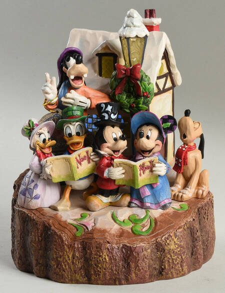 Mickey & Friends Christmas Holiday Harmony-Carved By Heart - Boxed