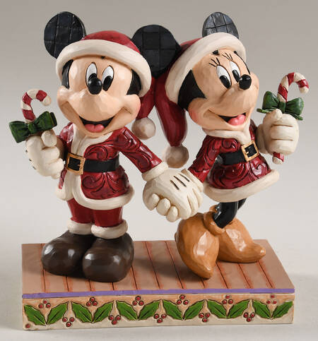 Mickey & Friends Christmas Candy Cane Christmas - Boxed