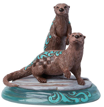 Animal Planet Figurine Collection River Otter Pair - Boxed