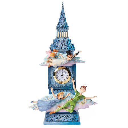Peter Pan-Disney Traditions Time To Find Neverland - Clock - Boxed