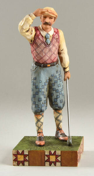 Sports & Hobbies Golfer Man-Looking - No Box