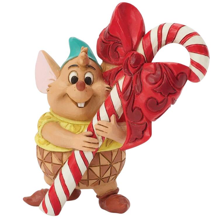 Cinderella-Disney Traditions Gus Candy Cane Mini - With Box