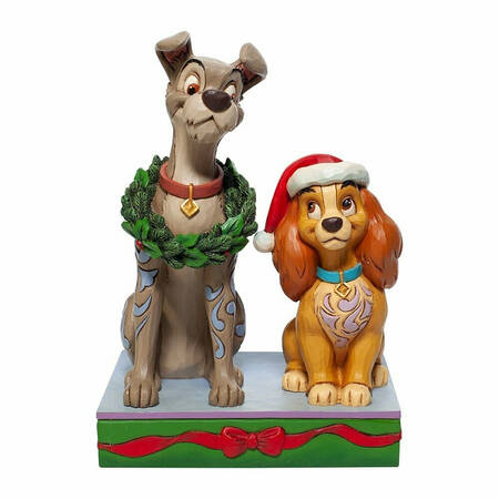 Lady & the Tramp-Disney Traditions Decked Out Dogs - Boxed