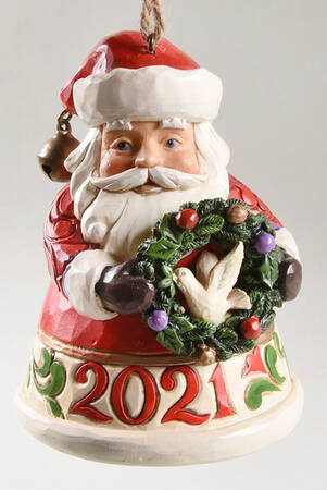 Annual Santa Ornaments 2021 Santa - Boxed