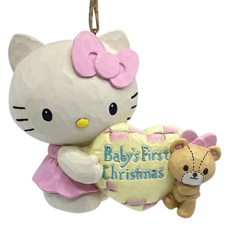 Hello Kitty-Sanrio Ornaments Hello Kitty Baby's First Christmas - Boxed