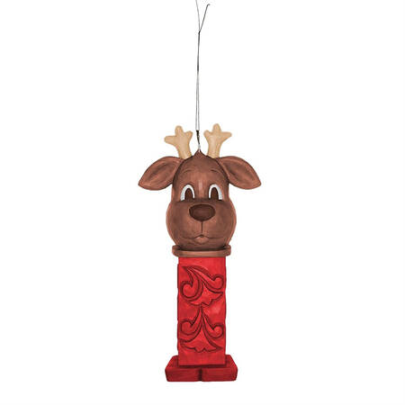 Pez Candies Reindeer Pez Dispenser Ornament - Boxed