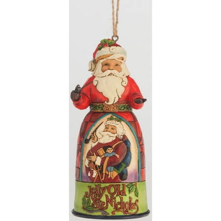 Christmas Song Santa Ornaments Jolly Old St Nicholas - Boxed