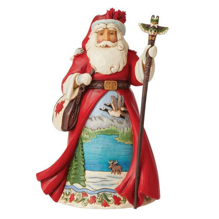 Santas Around the World Canadian-Splendid Is Canada At Christmas - Boxed
