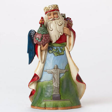 Santas Around the World Brazilian-Noite Feliz - With Box