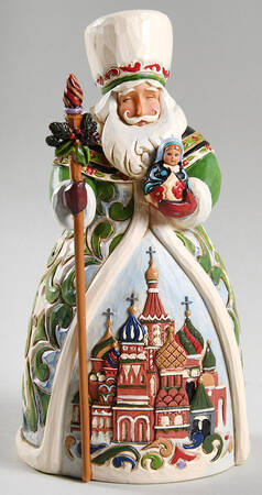 Santas Around the World Russian - Granfather Frost - Boxed