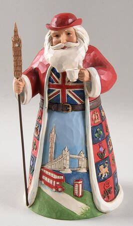 Santas Around the World British-A British Christmas - Boxed