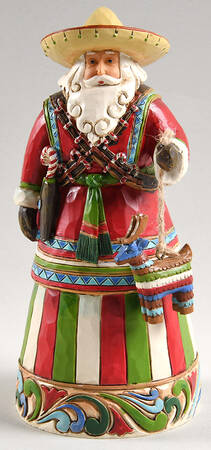 Santas Around the World Mexican - Feliz Navidad - Boxed