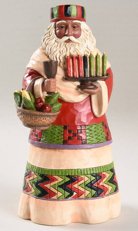 Santas Around the World African-Offerings Of Love - Boxed