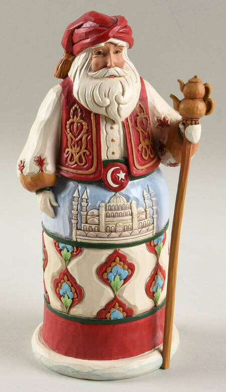 Santas Around the World Turkish-Noel Baba - Boxed