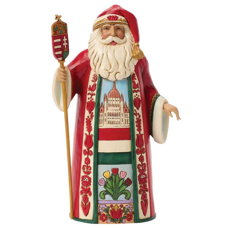 Santas Around the World Mikulas - Hungarian Santa - Boxed