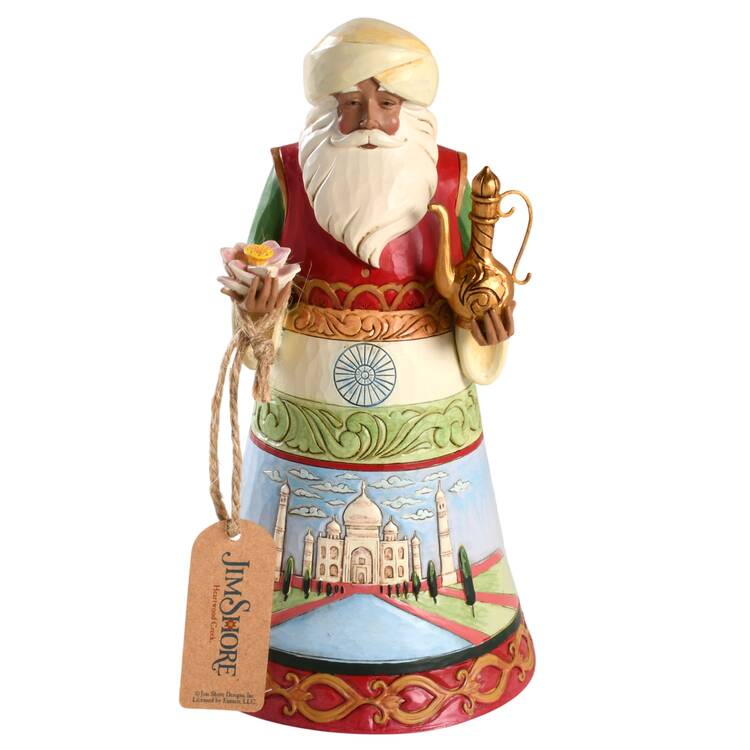 Santas Around the World Christmas Baba - India - Boxed