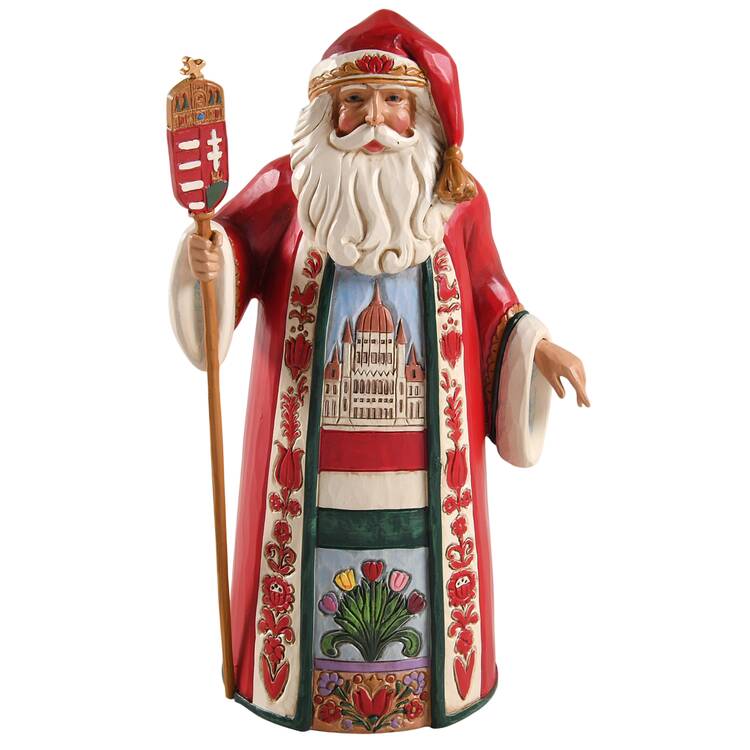 Santas Around the World Mikulas - Hungarian Santa - Boxed