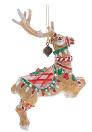 Santa's Reindeer by Jay Strongwater