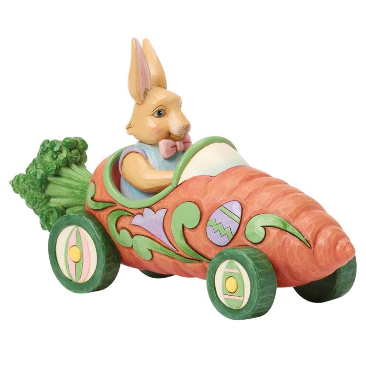 Easter Bunnies on Parade Carrot Car - Boxed