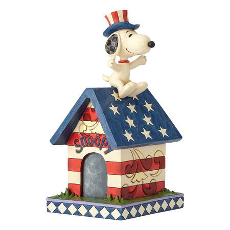 Peanuts Patriotic Home Of The Brave - Boxed
