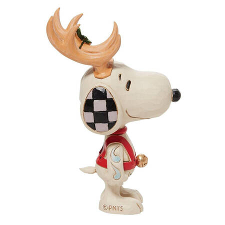 Snoopy Miniatures Snoopy Reindeer - Boxed