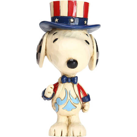 Snoopy Miniatures Snoopy Patriotic - Boxed