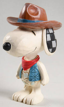 Snoopy Miniatures Snoopy Cowboy - Boxed