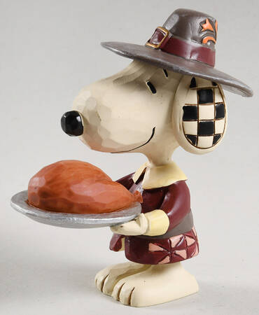 Snoopy Miniatures Snoopy Pilgrim - Boxed