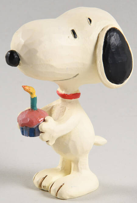 Snoopy Miniatures Birthday Snoopy - With Box