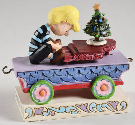 Peanuts Christmas Train Christmas Concerto-Schroeder  - Boxed