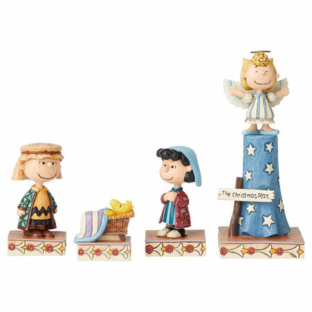 Peanuts Christmas Pageant Nativity True Meaning Of Christmas - With Box