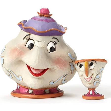 Beauty & the Beast-Disney Traditiions A Mother's Love - Mrs Potts & Chip - Boxed