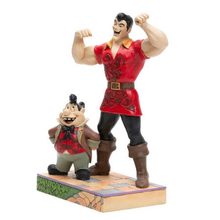 Beauty & the Beast-Disney Traditiions Muscle-Bound Menace - Gaston & Lefou - Boxed
