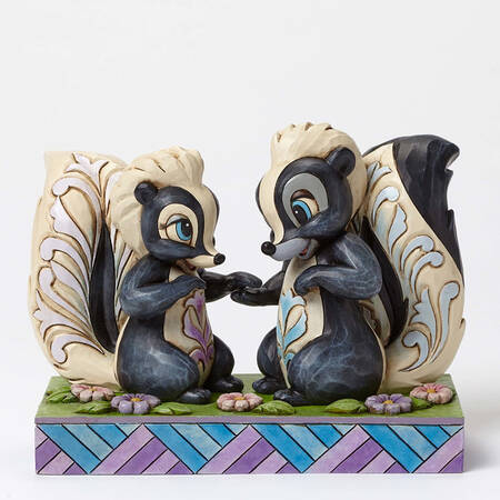 Bambi - Disney Traditions Love Is In The Air - Flower & Mrs Skunk - Boxed