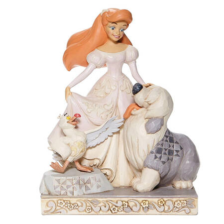 Little Mermaid - Disney Traditions Spirited Siren - White Woodland - Boxed