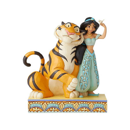 Aladdin - Disney Traditions Wondrous Wishes - Jasmine & Rajah - Boxed