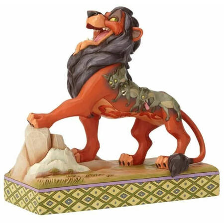 Lion King - Disney Traditions Preening Predator - Scar - Boxed