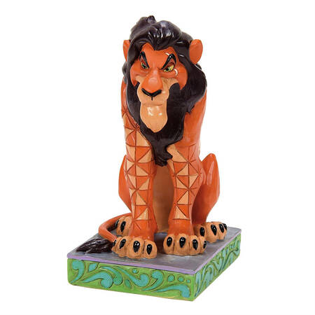 Lion King - Disney Traditions Unfit Ruler - Scar - With Box