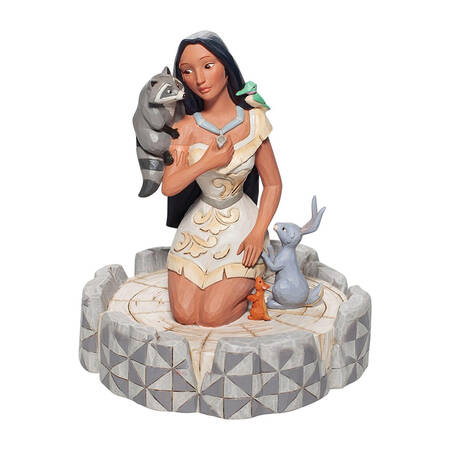 Pocahontas - Disney Traditions Brave Beauty-White Woodland - Boxed