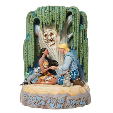 Pocahontas - Disney Traditions Listen To Your Heart-Carved By Heart - Boxed