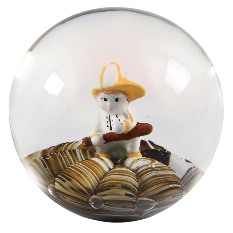 Paperweight By Joe St. Clair Baseball Player - No Box