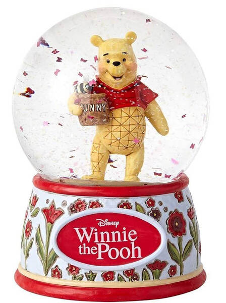 Disney Traditions Snowglobes Silly Old Bear - Pooh - Boxed