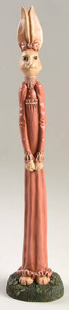 Pencil Rabbits Rabbit Mother In Pink Dress - No Box