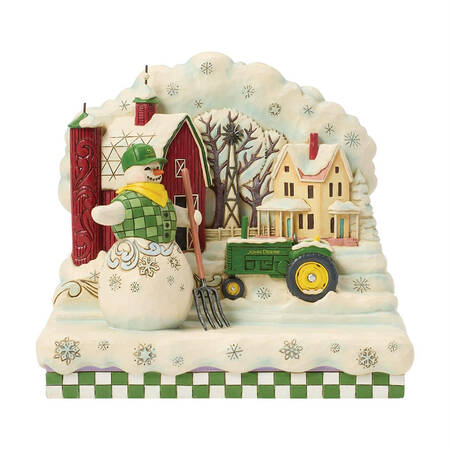 John Deere Christmas A Deere Scene - With Box