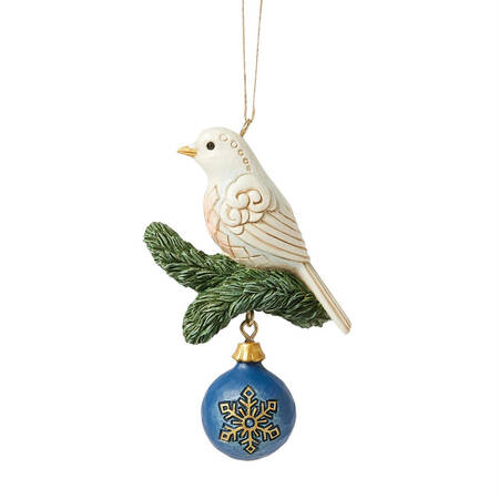Twilight Blue Dove Ornament - Boxed
